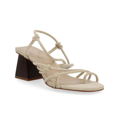 Alohas Goldie Leather Sandal In White