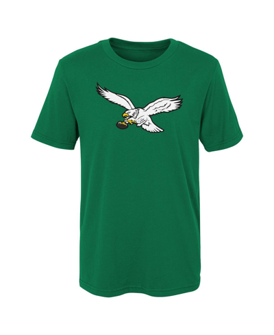 Outerstuff Kids' Little Boys And Girls Kelly Green Philadelphia Eagles Retro T-shirt