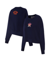 PRO STANDARD WOMEN'S PRO STANDARD NAVY HOUSTON ASTROS PAINTED SKY PULLOVER SWEATSHIRT