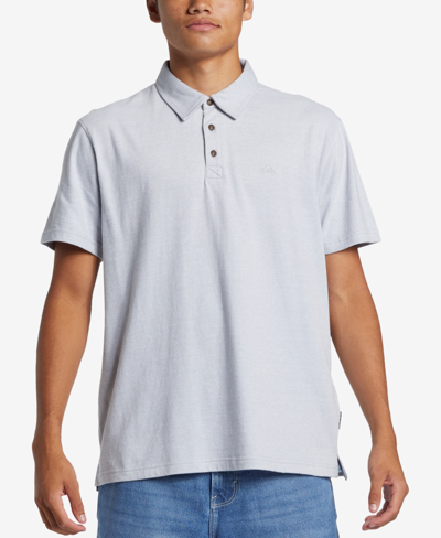 Quiksilver Men's Sunset Cruise Short Sleeve Polo Shirt In Quarry