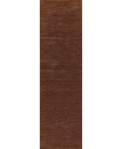 Novogratz Collection Iris Ir-01 2'3" X 8' Runner Area Rug In Copper