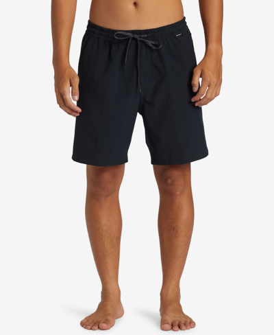 Quiksilver Men's Taxer Amphibian 18" Hybrid Shorts In Black
