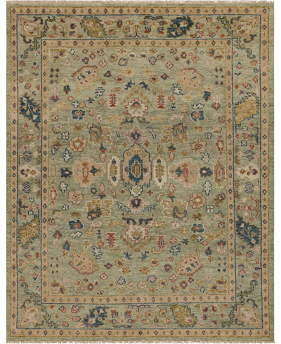 Karastan Balboa Alicante 6' X 9' Area Rug In Sage