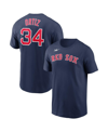 Nike Men's  David Ortiz Navy Boston Red Sox Name And Number Logo T-shirt In Navy