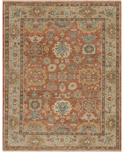 Karastan Balboa Oviedo Area Rug, 6' X 9' In Rust