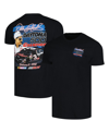 Checkered Flag Sports Men's  Black Dale Earnhardt 1998 Daytona 500 Champion Anniversary T-shirt In Black