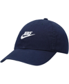 Nike Club Futura Wash Baseball Cap In Navy