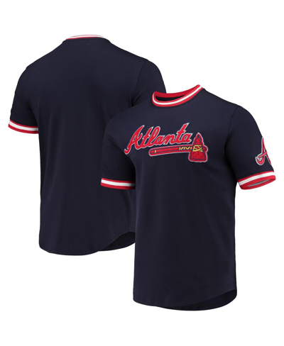 Pro Standard Men's  Navy Atlanta Braves Team T-shirt