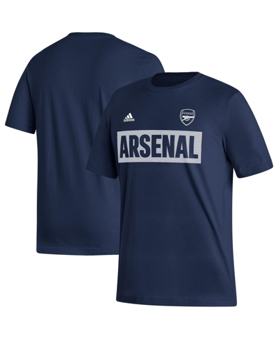 Adidas Originals Men's Adidas Navy Arsenal Culture Bar T-shirt