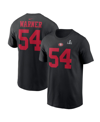 Nike Men's  Nick Bosa Black San Francisco 49ers Super Bowl Lviii Patch Player Name And Number T-shirt In Black