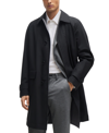 HUGO BOSS BOSS BY HUGO BOSS MEN'S PERFORMANCE-STRETCH REVERSIBLE CAR COAT