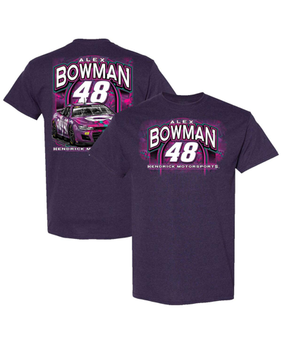 Hendrick Motorsports Team Collection Men's  Purple Alex Bowman Car T-shirt