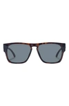 LE SPECS TRANSMISSION 56MM D-FRAME SUNGLASSES