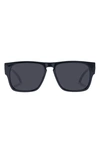 LE SPECS TRANSMISSION 56MM D-FRAME SUNGLASSES