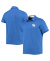 COLUMBIA MEN'S COLUMBIA ROYAL KENTUCKY WILDCATS TECH TRAIL OMNI-SHADE POLO SHIRT