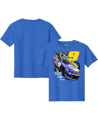 Hendrick Motorsports Team Collection Kids' Big Boys  Royal Chase Elliott Napa T-shirt