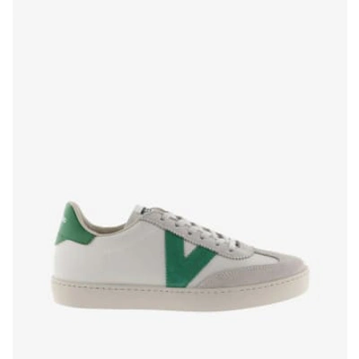 Victoria Berlin Trainers In Verde In Blue