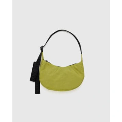 Baggu Small Nylon Crescent Bag In Green