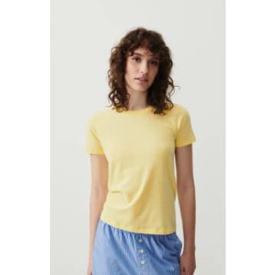 American Vintage Gamipy T-shirt In Yellow