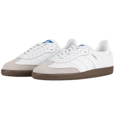 Adidas Originals Samba Og Sneakers In White And Light Pink