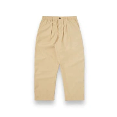 Universal Works Oxford Pants 30149 Recycled Poly Tech Sand In Neutrals