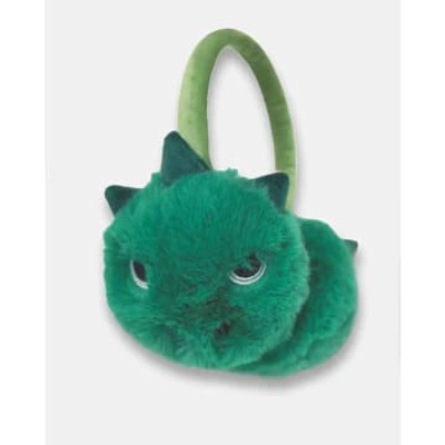 Rockahula T-rex Earmuffs In Green