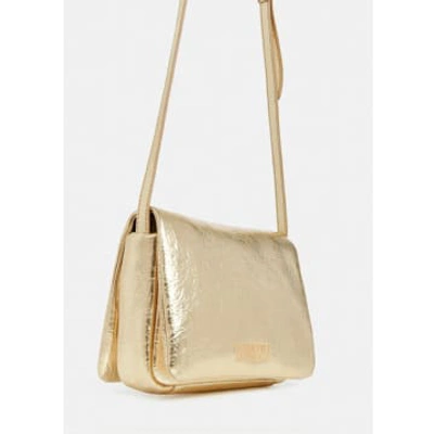 Essentiel Antwerp Fecamel Shoulder Bag In Gold