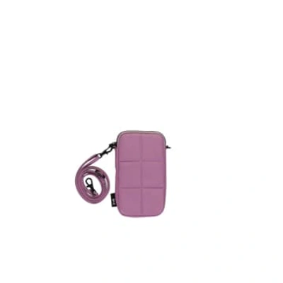Tinne + Mia Luce Puffy Phone Pouch In Purple