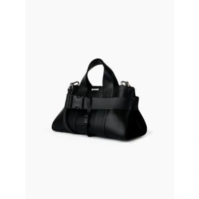 Sunnei Parallelepipedo Tote Bag In Black