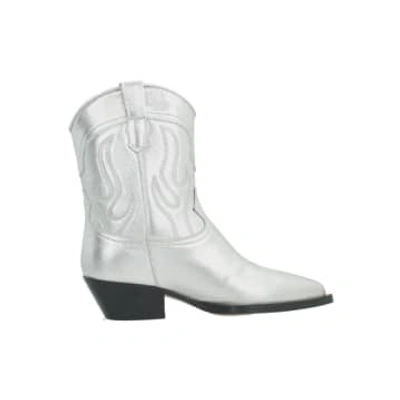 Alpe Cowboy Boot In Metallic