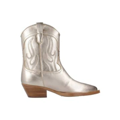 Alpe Cowboy Boot In Gold