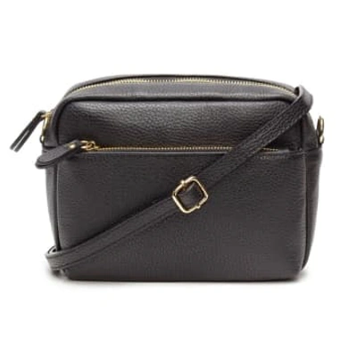 Elie Beaumont Black Town Crossbody Bag