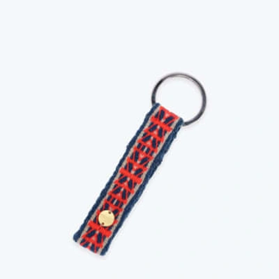 Guanabana Ethnic Keychain In Neutral