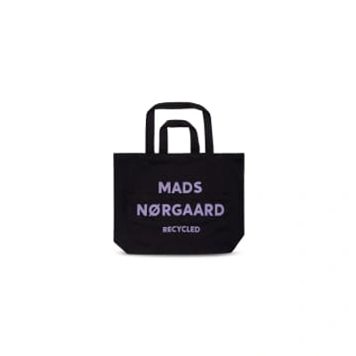Mads Norgaard Recycled Boutique Altea Bag Deep Well In Black