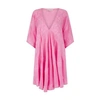 PRANELLA PRANELLA OLA COVER UP IN PINK NEON PINK