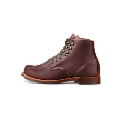 Red Wing Shoes Blacksmith Leather Boots In Red