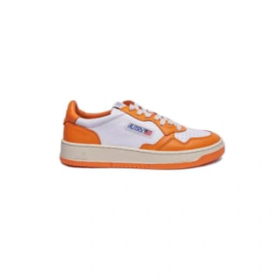 Autry Shoes For Man Aulm Wb06 In Orange