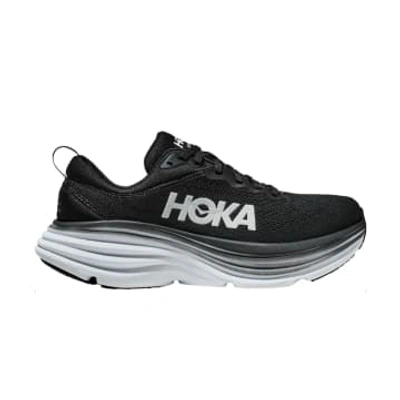 Hoka Bondi Shoes 8 Black/white Man