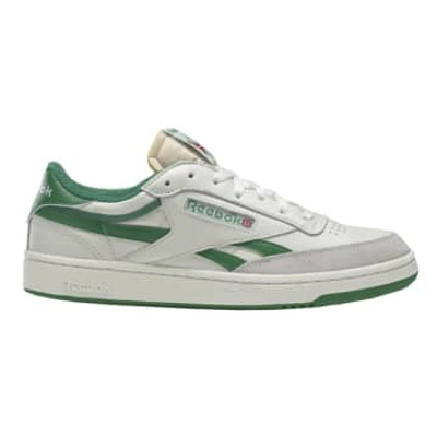 Reebok Green Club C Revenge Vintage Shoes In White
