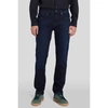 7 FOR ALL MANKIND SLIMMY LUXE PERFORMANCE JEANS IN DARK BLUE ROTATION WASH JSMSB800AR