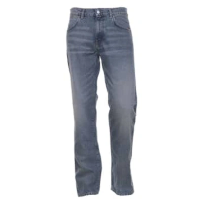 Amish Jeans For Man Amu010d4692504 Super Dirty In Blue