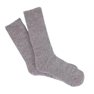 Cook & Butler Alpaca Walking Sock / Grey