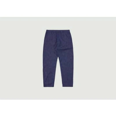 Universal Works Comfort Fit Military Chino Pants In Blue