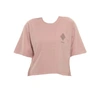 Amish T-shirt For Woman Amd093cg45xxxx Grey Pink