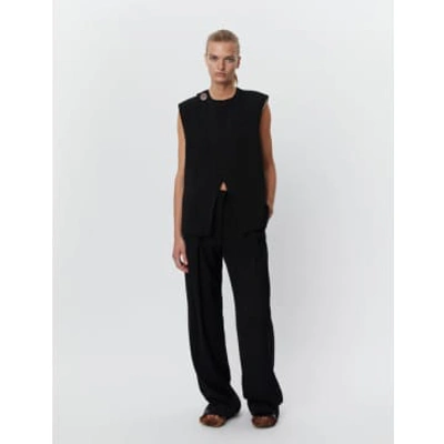 Day Birger Black Enid Longline Waistcoat