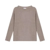 CASHMERE-FASHION-STORE ENGAGE RECYCLED KASHMIR PULLOVER ROUND-AGE NECKLINE