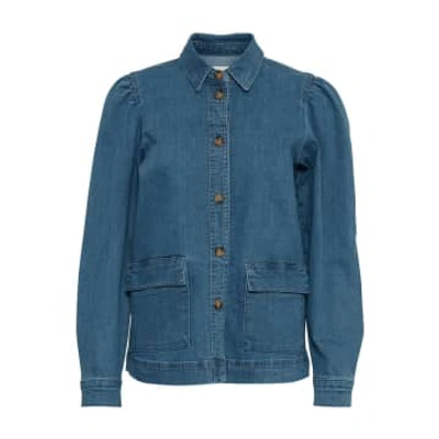 Atelier Rêve Atelier Reve Harper Denim Jacket In Blue