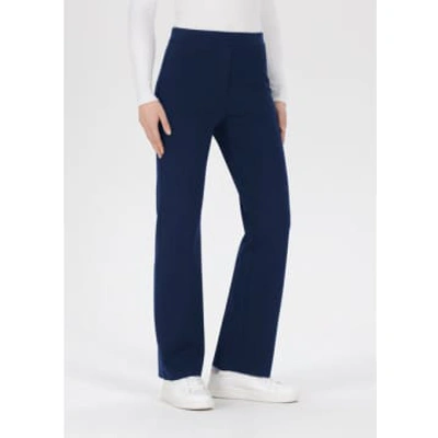 Stehmann Flanna Trousers In Navy In Blue