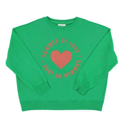 Sisters Department Sudadera Summer Of Love In Green