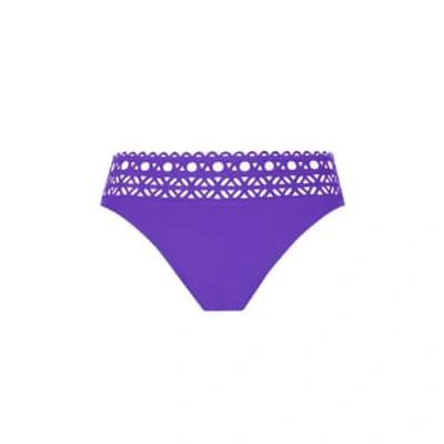 Lise Charmel Ajourage Couture Low Waist Bikini Brief In Iris In Purple